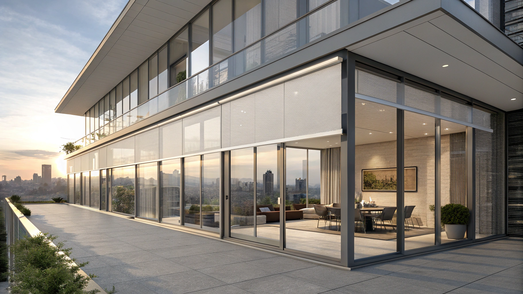 Architectural Shading Systems: Choosing the Right Motor for Large Windows